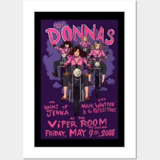 THE DONNAS MERCH VTG Posters and Art